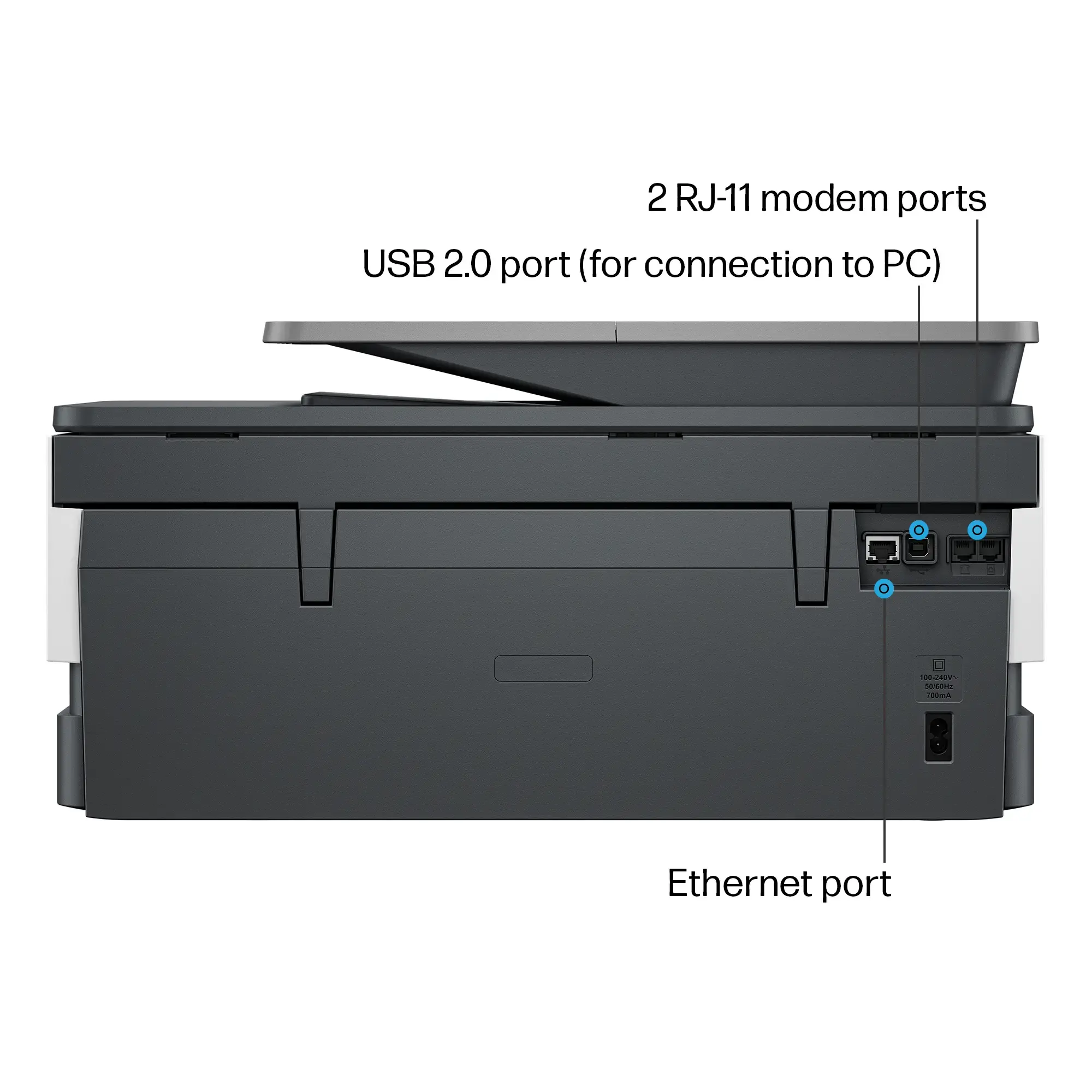 HP - OfficeJet Pro 8139e Wireless All-In-One Inkjet Printer with 12 months of Instant Ink Included with HP+ - White