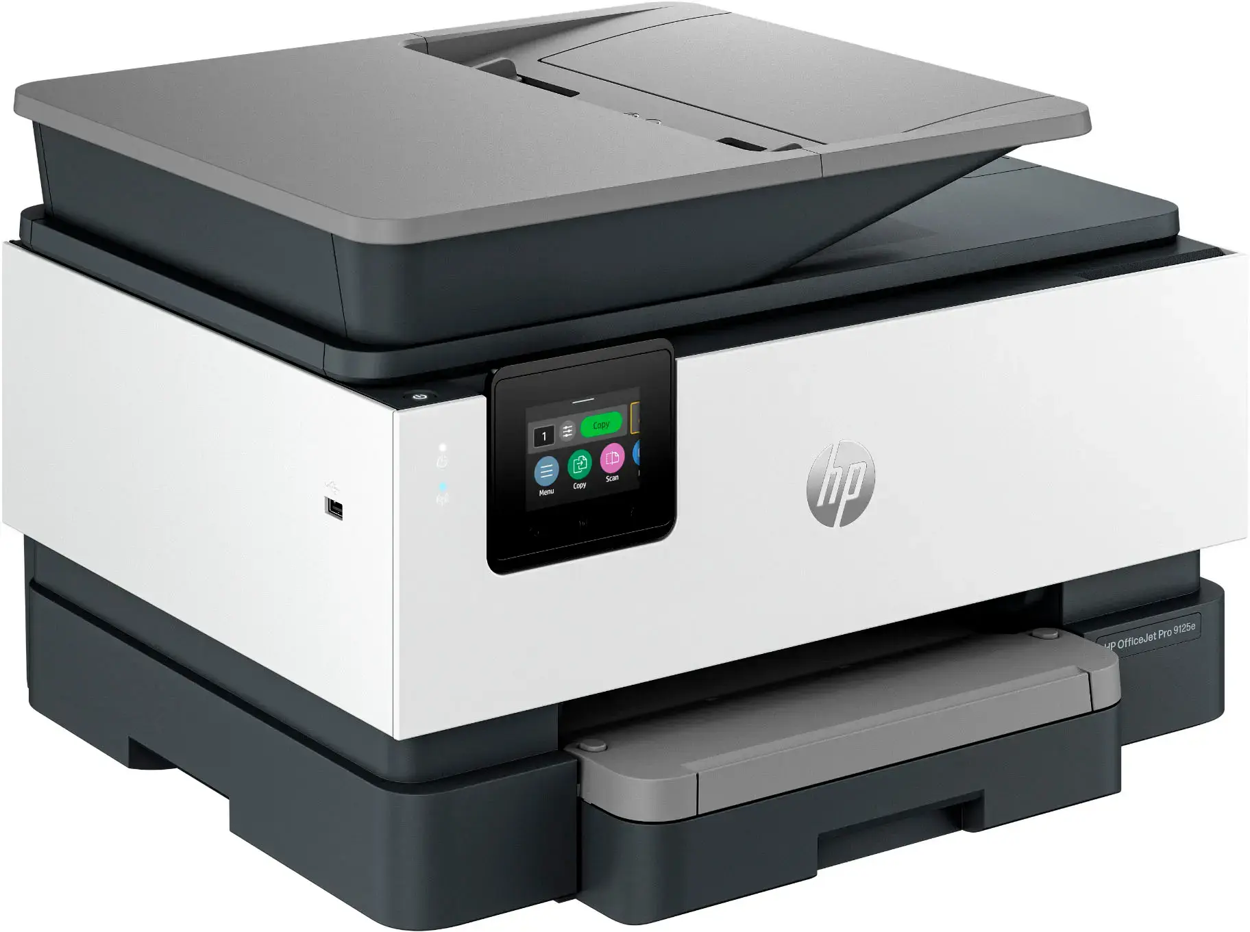 HP - OfficeJet Pro 9125e Wireless All-In-One Inkjet Printer with 3 months of Instant Ink Included with HP+ - White-White