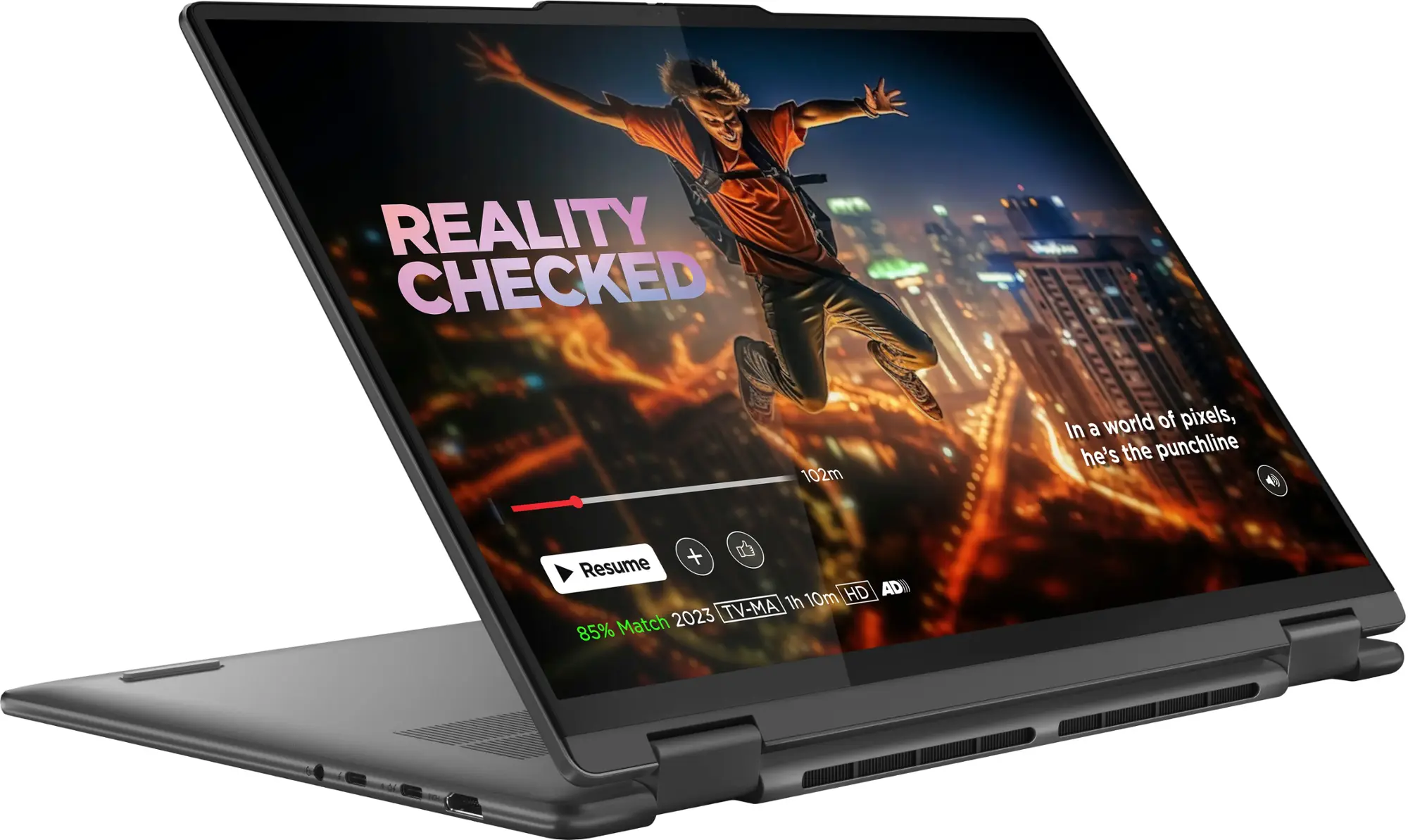 Lenovo - Yoga 7i 2-in-1 16" 2K Touchscreen Laptop - Intel Core Ultra 5 125U with 16GB Memory - 512GB SSD - Storm Grey