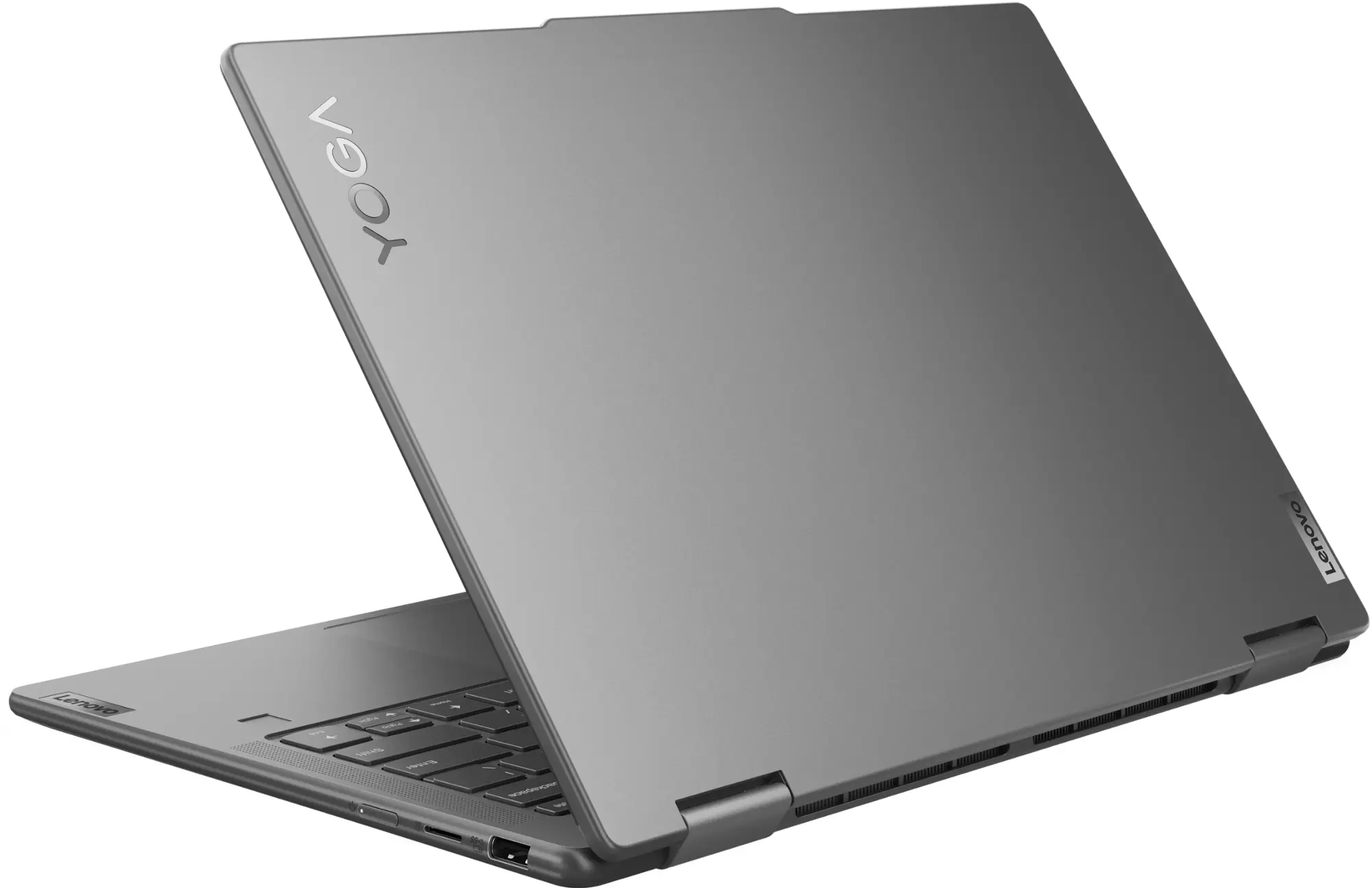 Lenovo - Yoga 7i 2-in-1 14" 2K Touchscreen Laptop - Intel Core Ultra 7 155U with 16GB Memory - 1TB SSD - Storm Grey-14 inches-Intel Core Ultra 7 Series 1-16 GB Memory-1 TB-Storm Grey