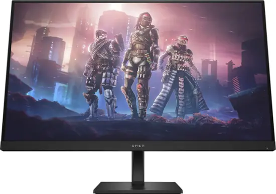 HP OMEN - 31.5" IPS LED QHD 165Hz FreeSync Gaming Monitor with HDR (HDMI, DisplayPort) - Black