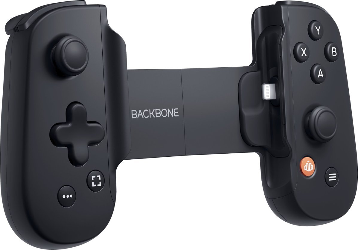 Backbone One (Lightning) - Mobile Gaming Controller for iPhone - 2nd Gen - Black