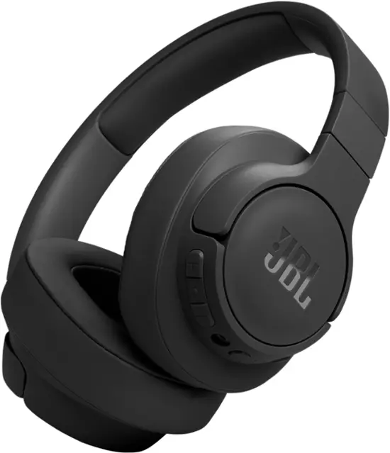 JBL - Tune 770NC Adaptive Noise Cancelling Wireless Over-Ear Headphone - Black