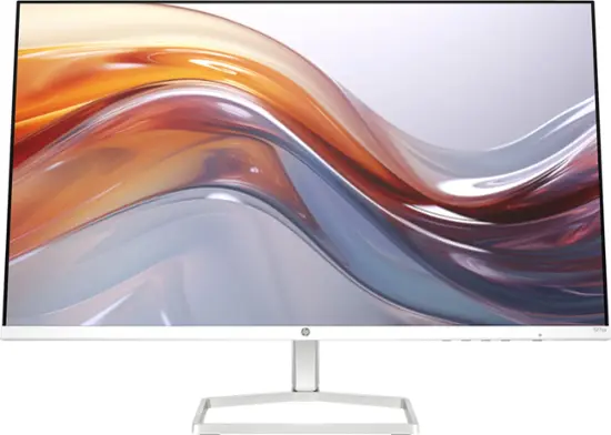 HP - 27" IPS LED FHD Monitor (HDMI, VGA) - Silver & Black