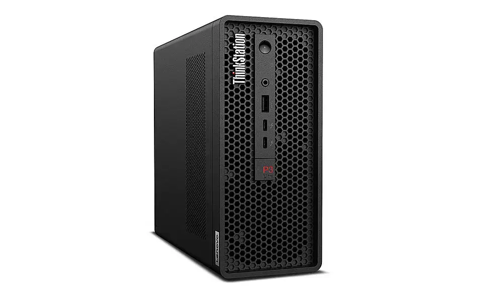 Lenovo - ThinkStation P3 Ultra Desktop - Intel Core i7-13700 - 16GB Memory - 512GB SSD - Black-16 GB Memory-512 GB-Black