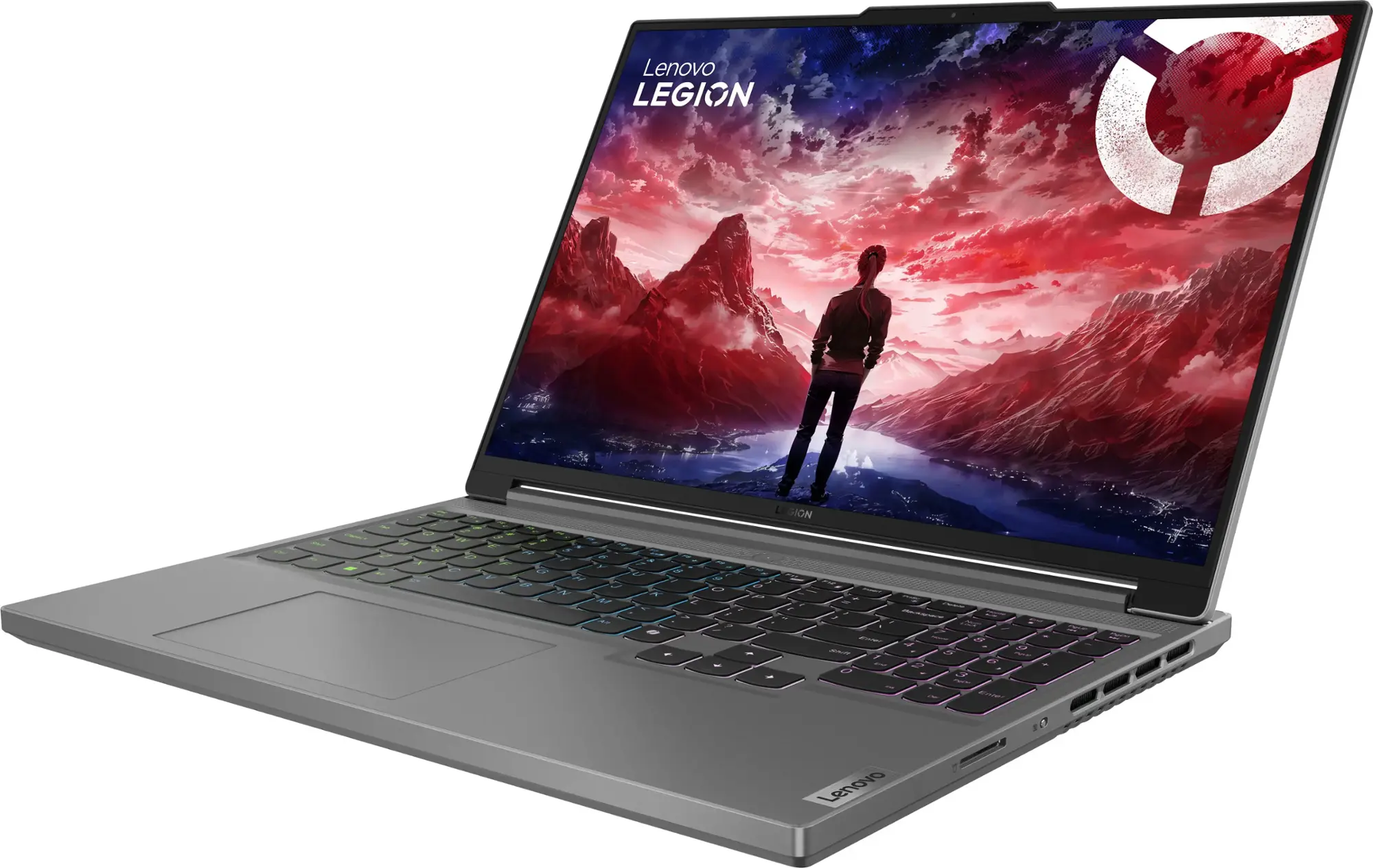 Lenovo - Legion Slim 5 16" Gaming Laptop WQXGA - AMD Ryzen 7 7735HS with 16GB Memory - NVIDIA GeForce RTX 4070 8GB - 1TB SSD - Luna Grey-16 inches-AMD Ryzen 7 7000 Series-8 GB Memory-1 TB-Luna Grey