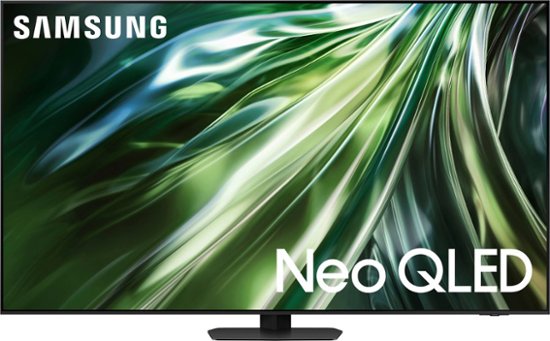 Samsung - 85” Class QN90D Series Neo QLED 4K Smart Tizen TV (2024)-85 inches-Black