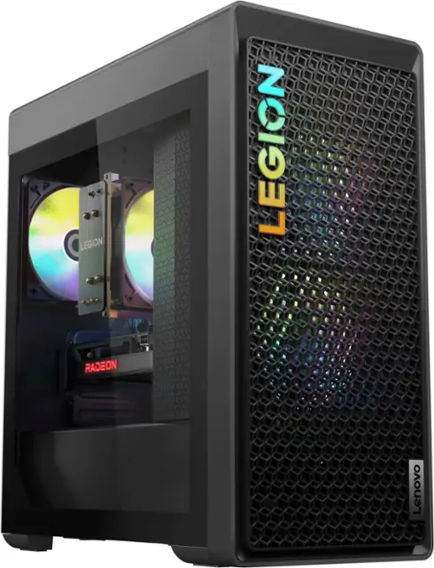 Lenovo - Legion Tower 5 Gaming Desktop - AMD Ryzen 7 7700 - 16GB Memory - AMD Radeon RX 7600 - 1TB SSD - Storm Gray