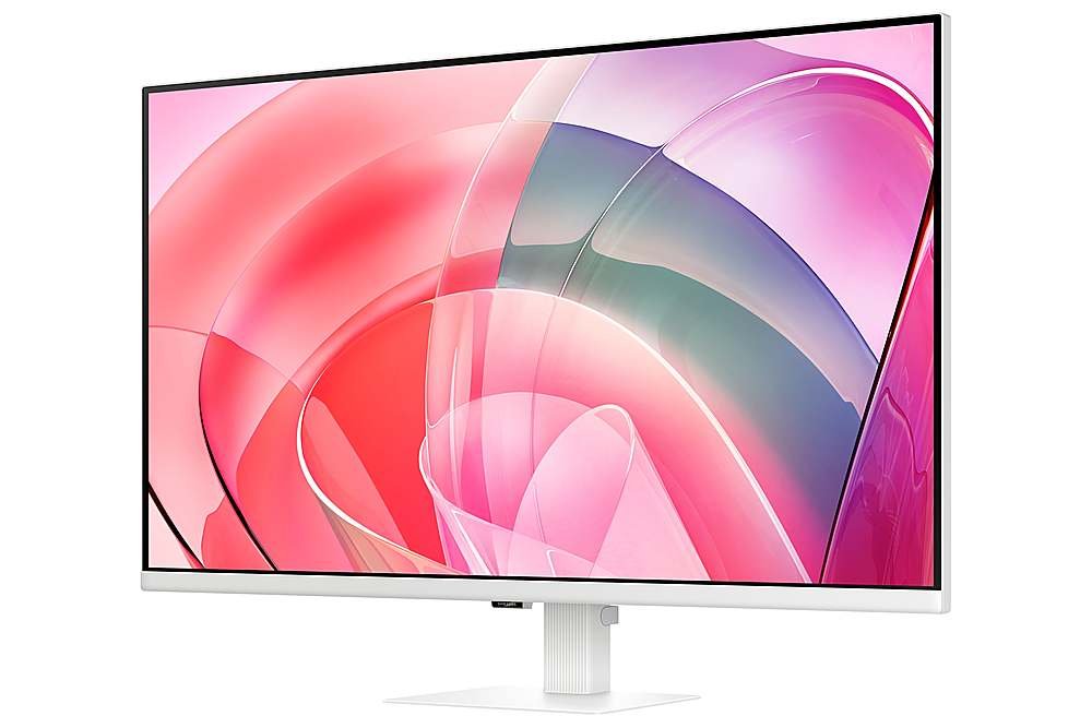 Samsung - 32” ViewFinity S7 LED 4k UHD 60Hz Monitor with HDR 10 (DisplayPort, HDMI) - Warm White