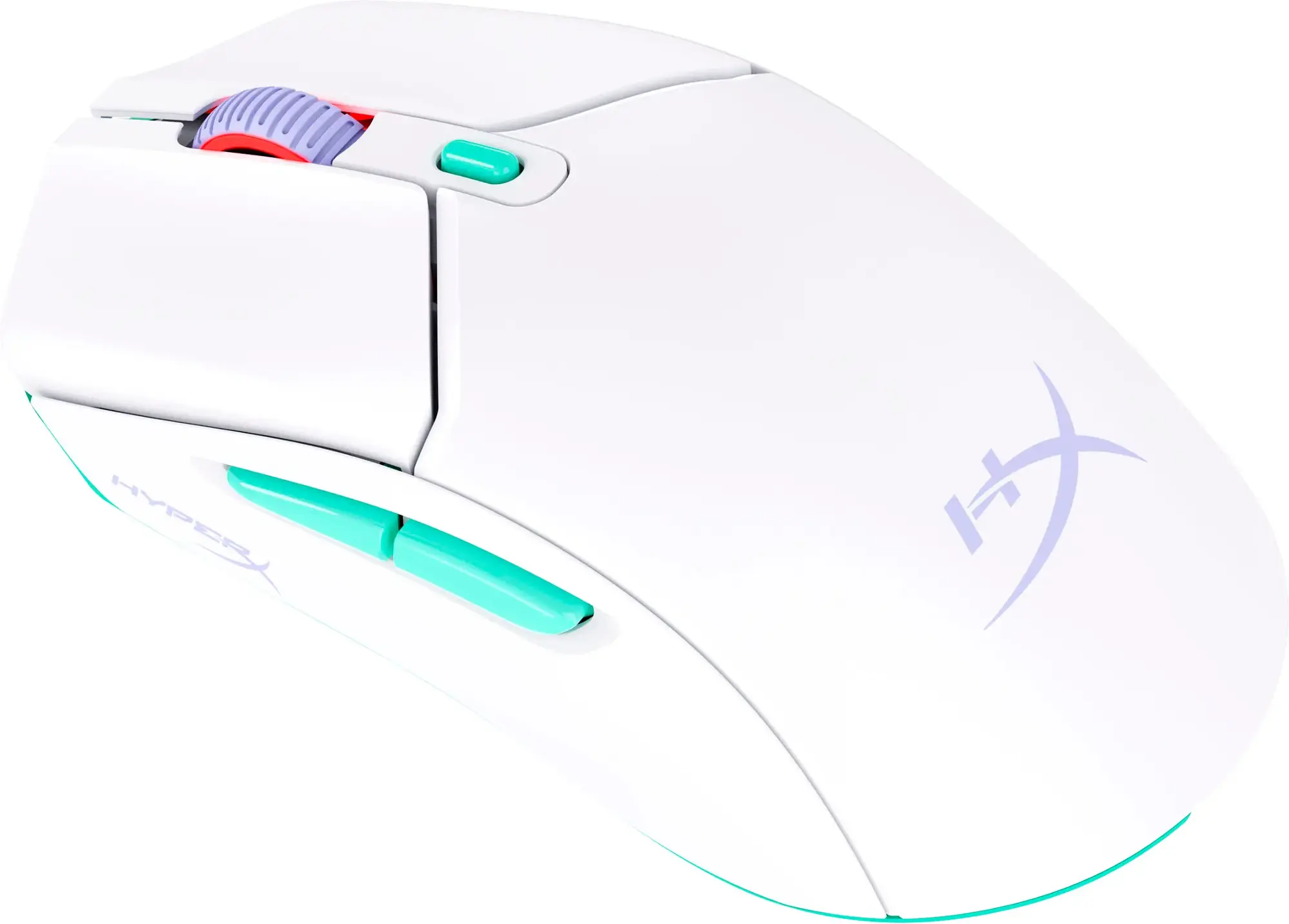 HyperX - Pulsefire Haste 2 Core Lightweight Wireless Optical Gaming Mouse - White-White