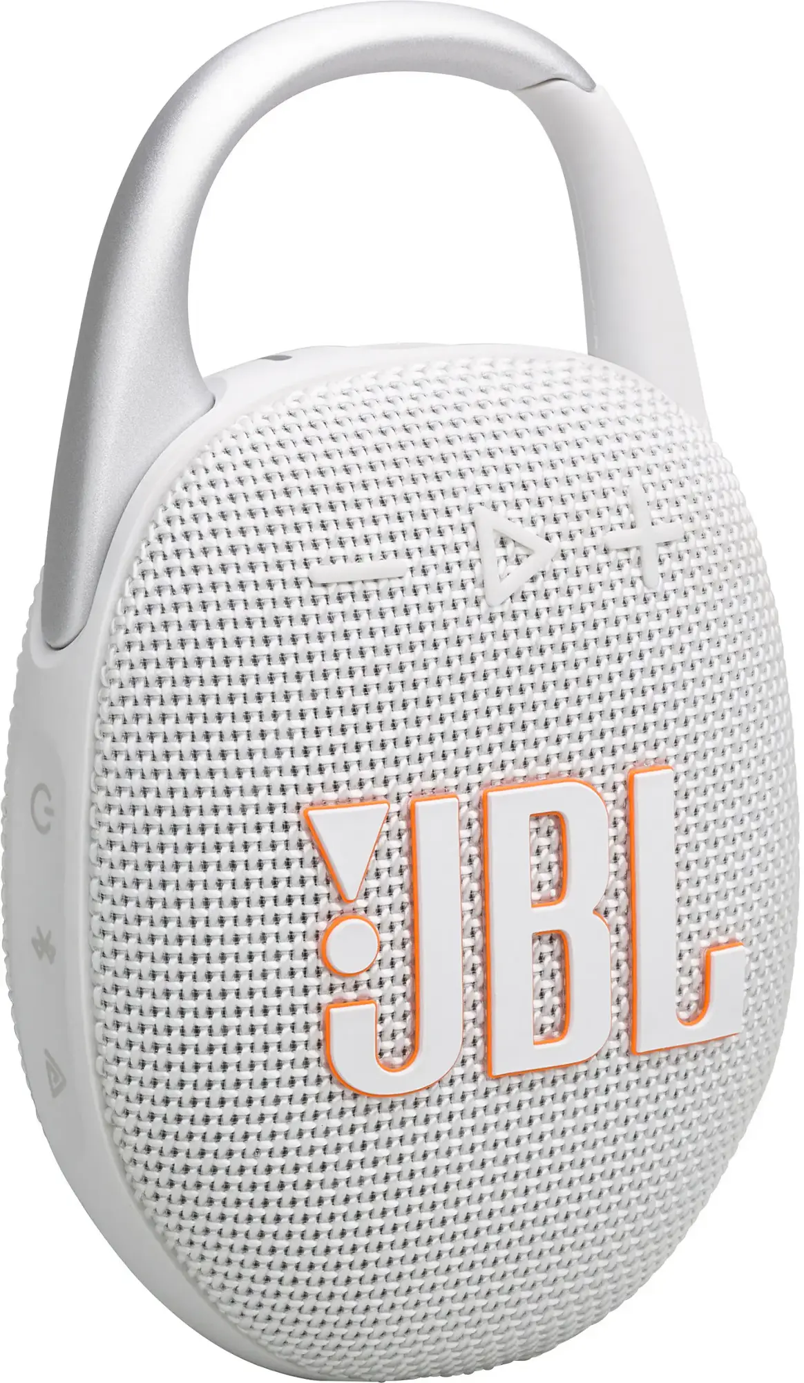 JBL - Clip 5 Portable Bluetooth Speaker - White