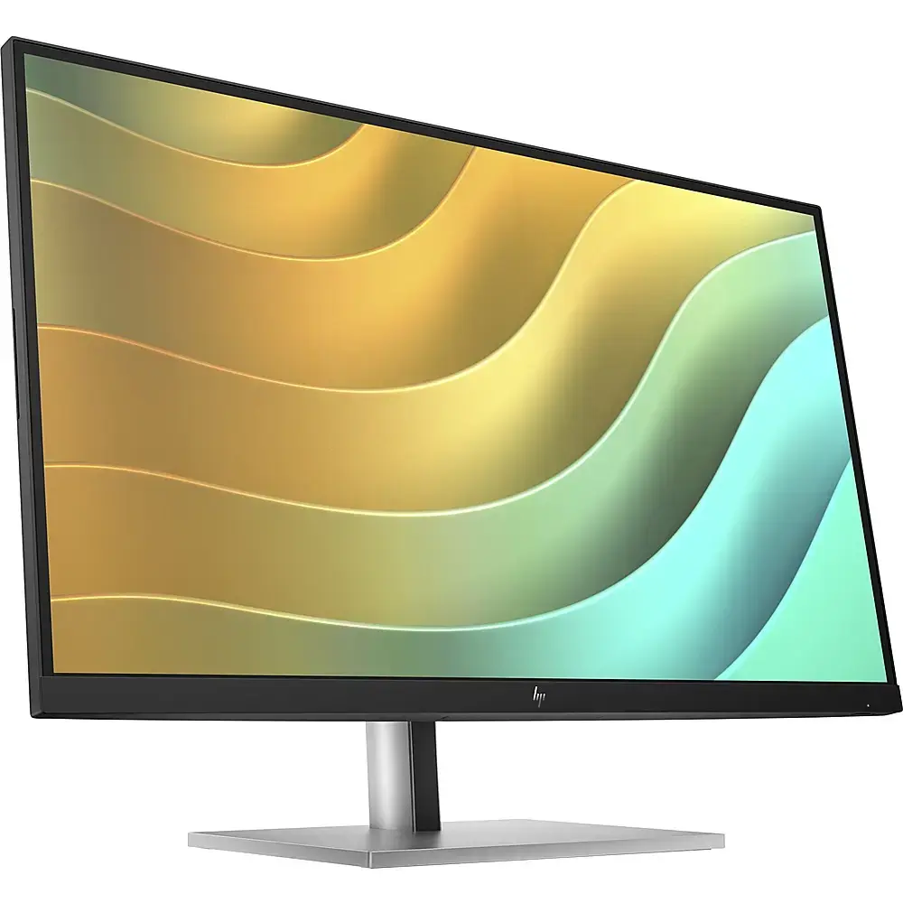 HP - 27" IPS LCD 75Hz Monitor (USB, HDMI) - Black, Silver, Multicolor-27 inches-Black