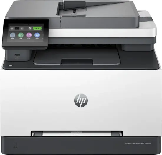 HP - LaserJet Pro MFP 3301sdw Wireless Color All-in-One Laser Printer - White-White