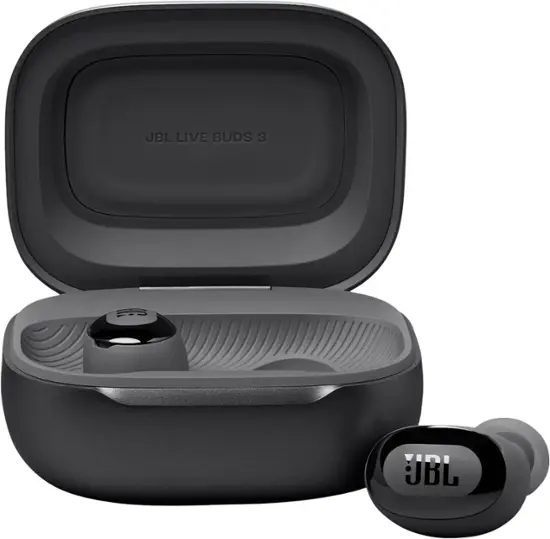 JBL - Live Buds 3 True Wireless Noise Cancelling Earbuds - Black