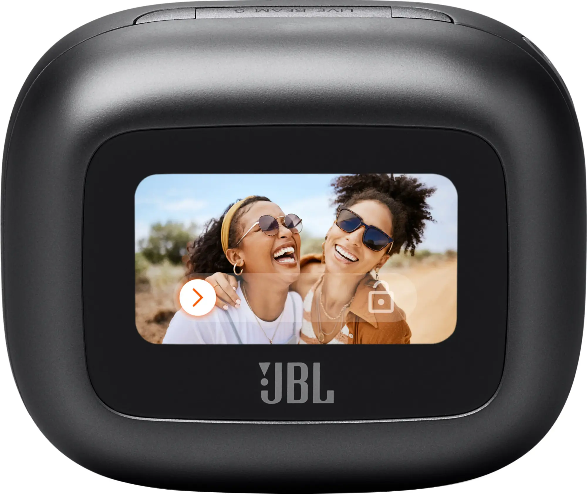 JBL - Live Beam 3 True Wireless Noise Cancelling Earbuds - Black