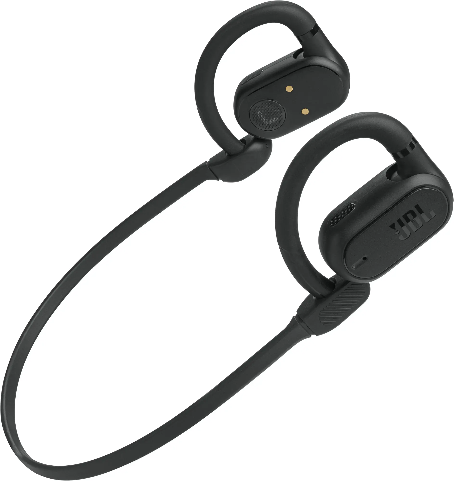 JBL - SoundGear Sense Hybrid Open-Ear headphones with detachable neckband - Black