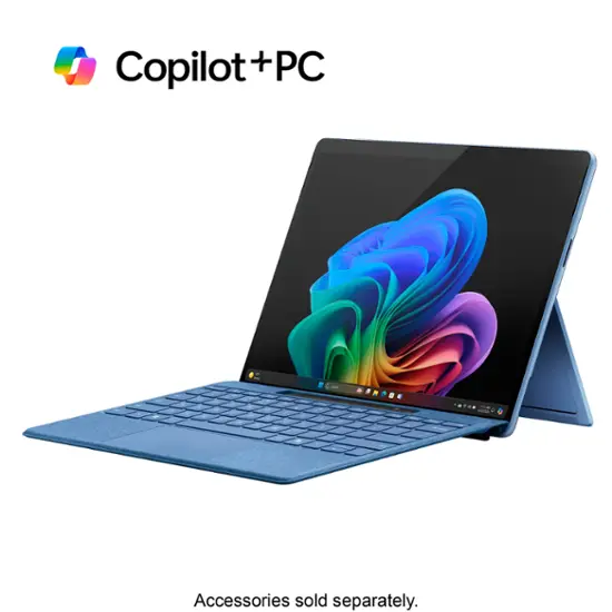 Microsoft - Surface Pro - Copilot+ PC - 13” - Snapdragon X Plus - 16GB Memory - 512GB SSD - Device Only (11th Edition) - Sapphire