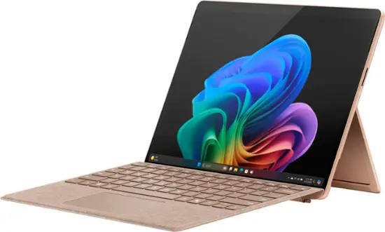 Microsoft - Surface Pro - Copilot+ PC - 13” OLED - Snapdragon X Elite - 16GB Memory - 512GB SSD - Device Only (11th Edition) - Dune