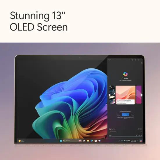 Microsoft - Surface Pro - Copilot+ PC - 13” OLED - Snapdragon X Elite - 16GB Memory - 512GB SSD - Device Only (11th Edition) - Dune-Qualcomm Snapdragon X Elite-16 GB Memory-512 GB-Dune