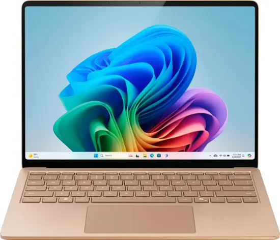 Microsoft - Surface Laptop - Copilot+ PC - 13.8" Touch-Screen - Snapdragon X Plus - 16GB Memory - 512GB SSD (7th Edition) - Dune-Qualcomm Snapdragon X Elite-16 GB Memory-512 GB-Dune