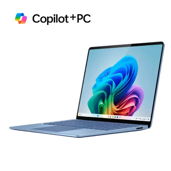 Microsoft - Surface Laptop - Copilot+ PC - 13.8" Touch-Screen - Snapdragon X Plus - 16GB Memory - 512GB SSD (7th Edition) - Sapphire-Qualcomm Snapdragon X Elite-16 GB Memory-512 GB-Sapphire