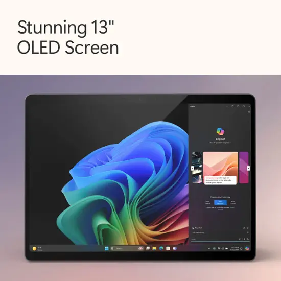 Microsoft - Surface Pro - Copilot+ PC - 13” OLED - Snapdragon X Elite - 16GB Memory - 512GB SSD - Device Only (11th Edition) - Black-Qualcomm Snapdragon X Elite-16 GB Memory-512 GB-Black