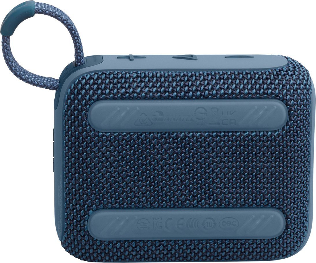 JBL - Go 4 Portable Bluetooth Speaker - Blue