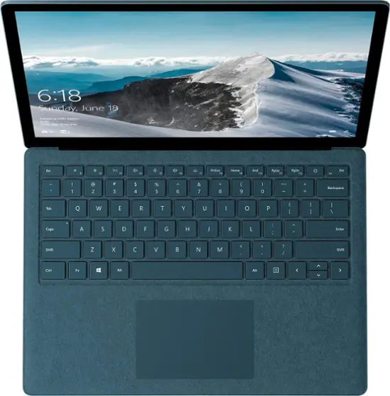 Refurbished Microsoft Surface Laptop – 13.5” Touchscreen - Intel Core i7 – 16GB Memory – 512GB Solid State Drive - Cobalt Blue-Intel 7th Generation Core i7-16 GB Memory-512 GB-Cobalt Blue