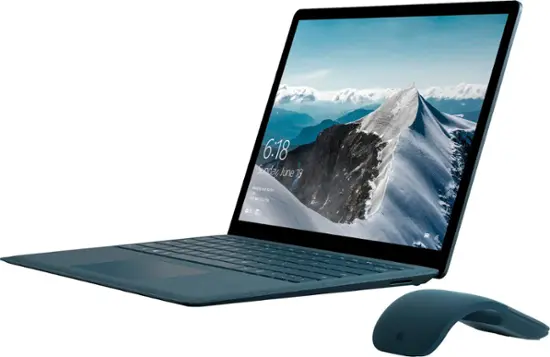 Refurbished Microsoft Surface Laptop – 13.5” Touchscreen - Intel Core i7 – 16GB Memory – 512GB Solid State Drive - Cobalt Blue-Intel 7th Generation Core i7-16 GB Memory-512 GB-Cobalt Blue