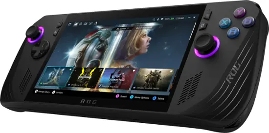 ASUS - ROG Ally X 7" 120Hz FHD 1080p Gaming Handheld - AMD Ryzen Z1 Extreme Processor - 24GB with 1 TB SSD - Black