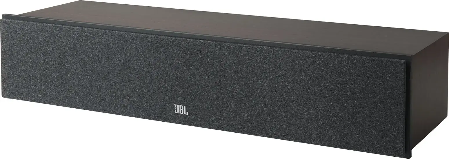 JBL - Stage2 245C 2.5-Way Quad 4.5-inch (114mm) Center Channel Loudspeaker - Each - Espresso