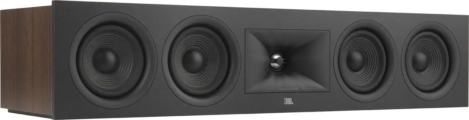 JBL - Stage2 245C 2.5-Way Quad 4.5-inch (114mm) Center Channel Loudspeaker - Each - Espresso