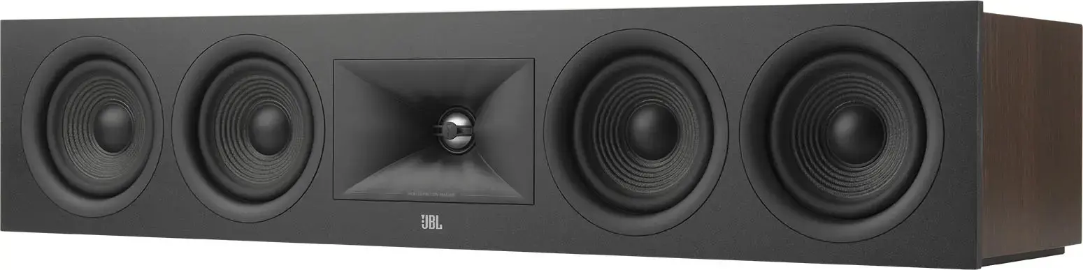 JBL - Stage2 245C 2.5-Way Quad 4.5-inch (114mm) Center Channel Loudspeaker - Each - Espresso