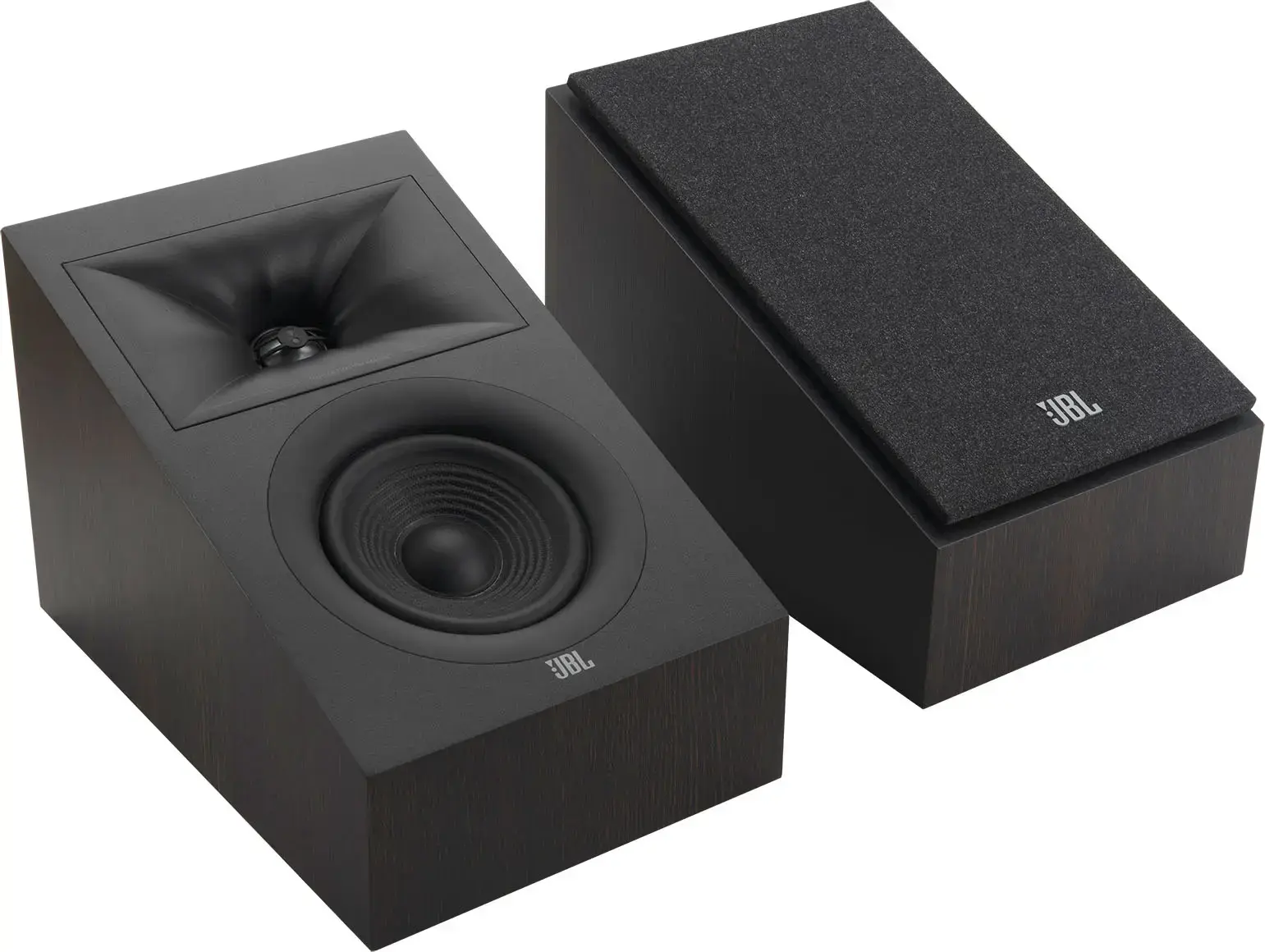 JBL - Stage2 240H 4.5-inch (114mm) 150W 2-Way Dolby Atmos Height Surround Sound Loudspeaker - Espresso