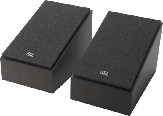 JBL - Stage2 240H 4.5-inch (114mm) 150W 2-Way Dolby Atmos Height Surround Sound Loudspeaker - Espresso