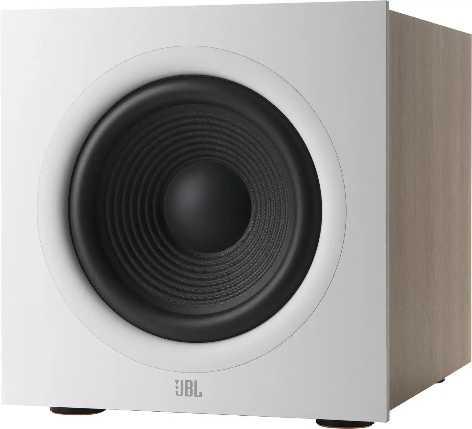 JBL - Stage 200P 10-Inch Powered Subwoofer - Latte