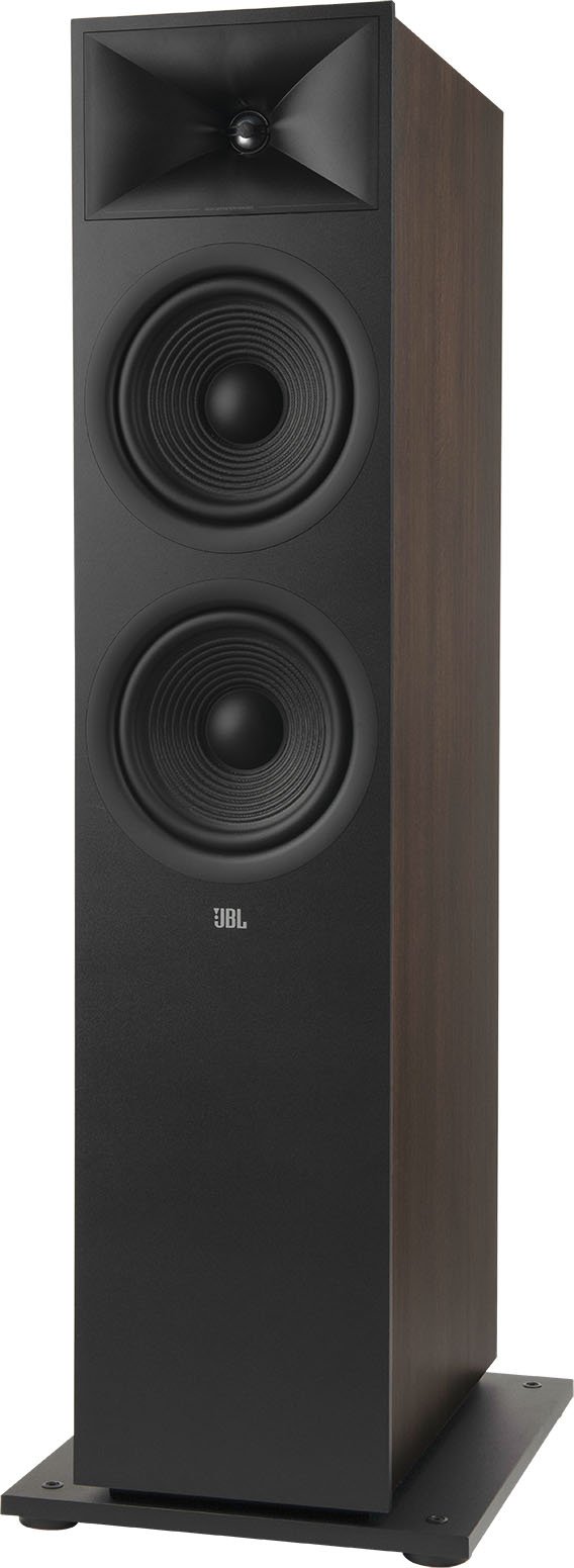 JBL - Stage2 280F 2.5-Way Dual 8" Floorstanding Loudspeaker - Each - Espresso