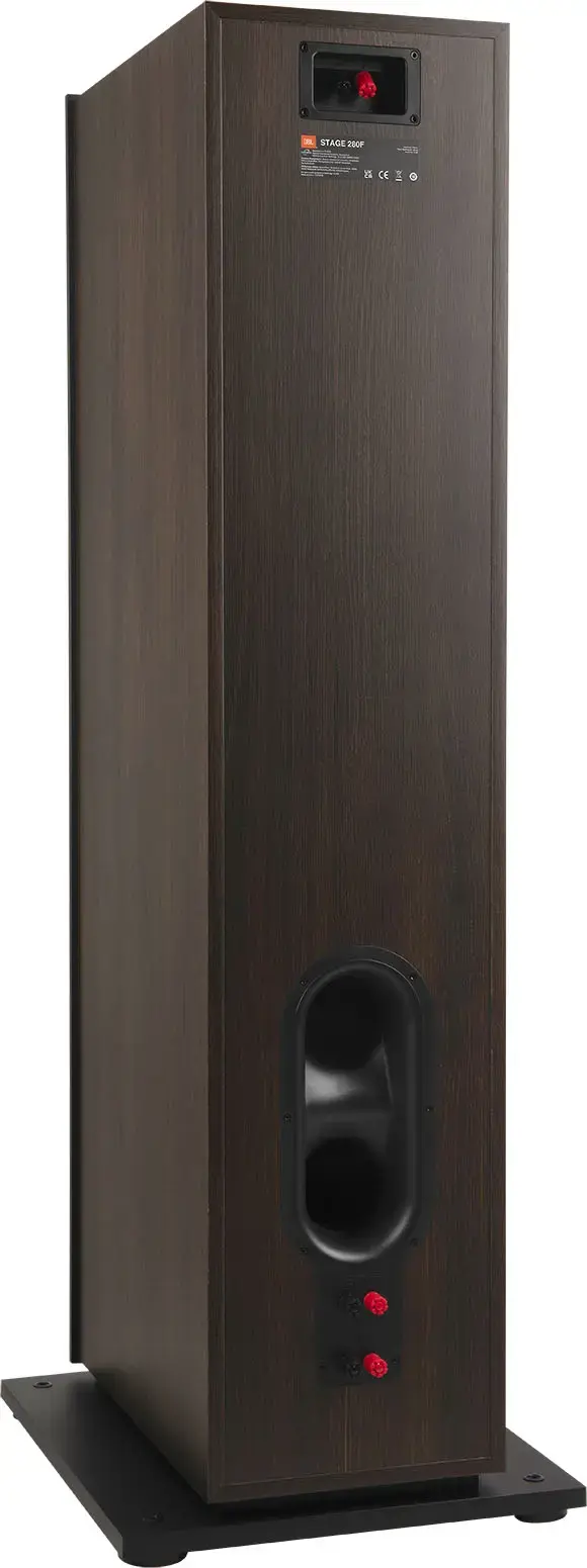 JBL - Stage2 280F 2.5-Way Dual 8" Floorstanding Loudspeaker - Each - Espresso