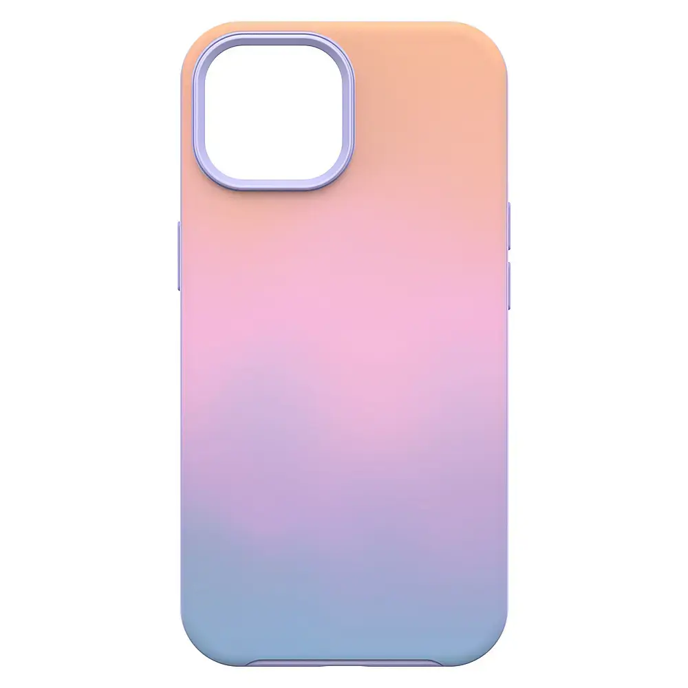 OtterBox - Symmetry Series Hard Shell for MagSafe for Apple iPhone 15, Apple iPhone 14, and Apple iPhone 13 - Soft Sunset