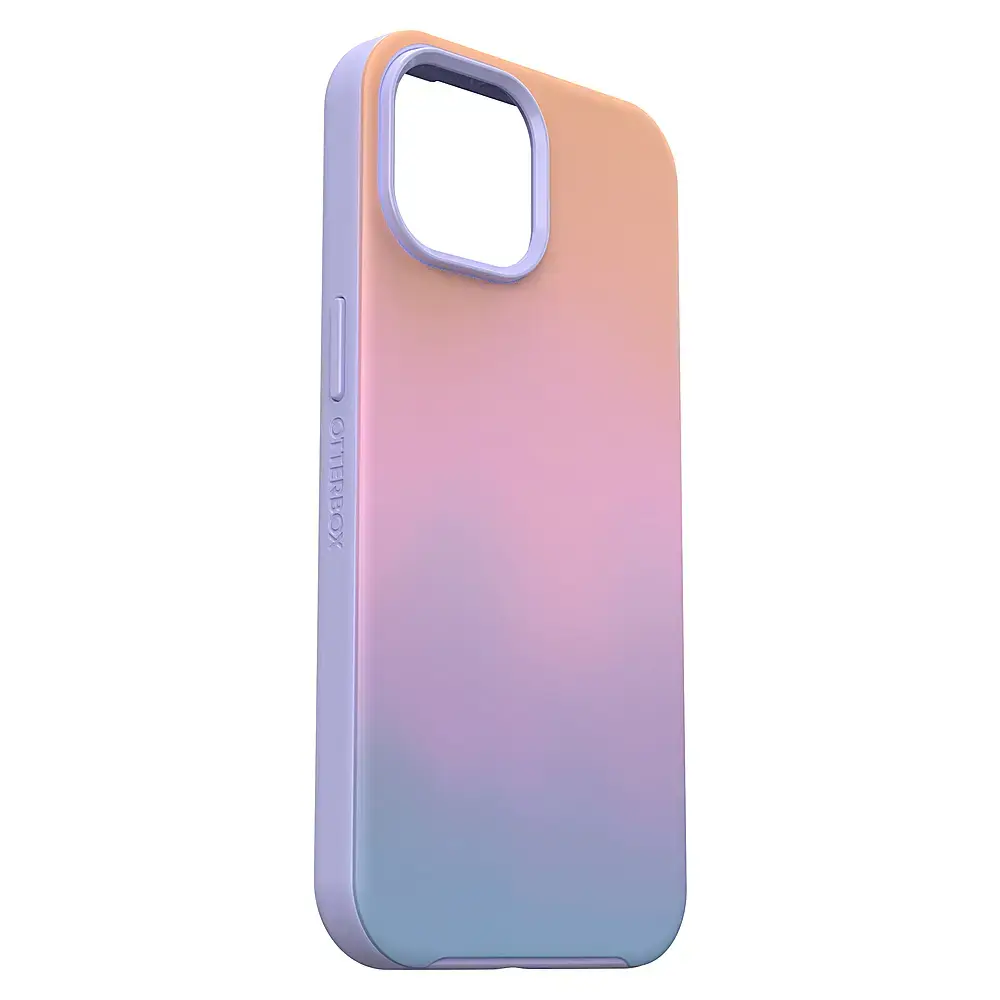 OtterBox - Symmetry Series Hard Shell for MagSafe for Apple iPhone 15, Apple iPhone 14, and Apple iPhone 13 - Soft Sunset