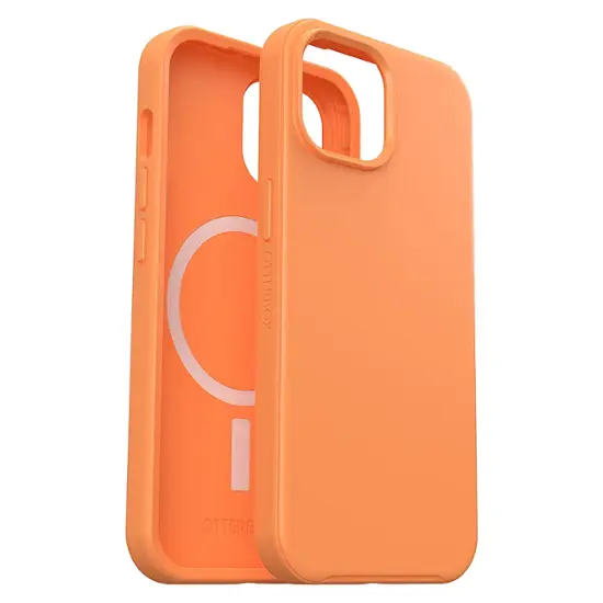 OtterBox - Symmetry Series Hard Shell for MagSafe for Apple iPhone 15, Apple iPhone 14, and Apple iPhone 13 - Sunstone