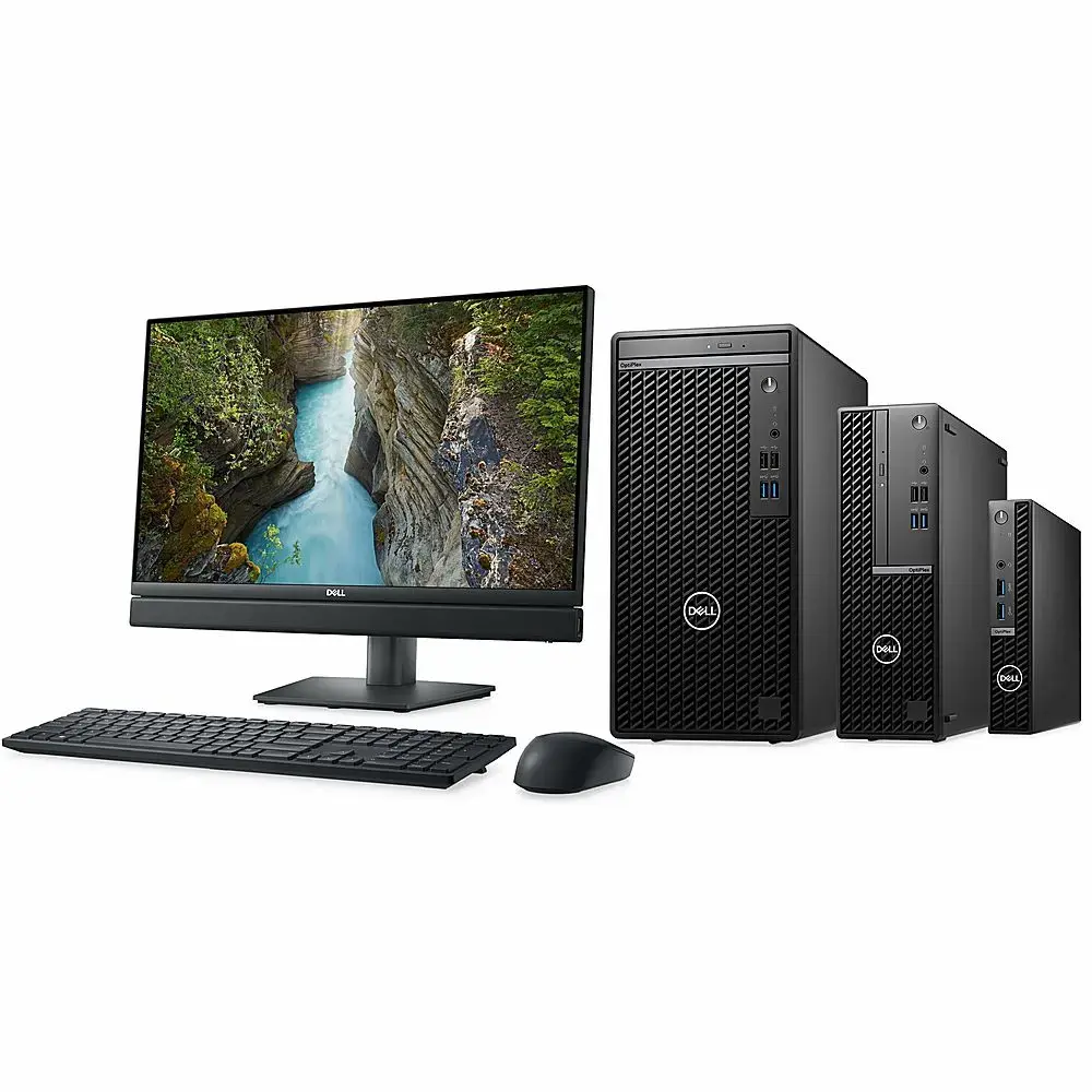 Dell - OptiPlex 7000 Desktop - Intel Core i5 - 16GB Memory - 512GB SSD - Black