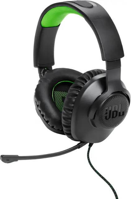 JBL - Quantum 100X Wired Gaming Headset for Xbox, PC, Switch, PS5 and PS4 - Black