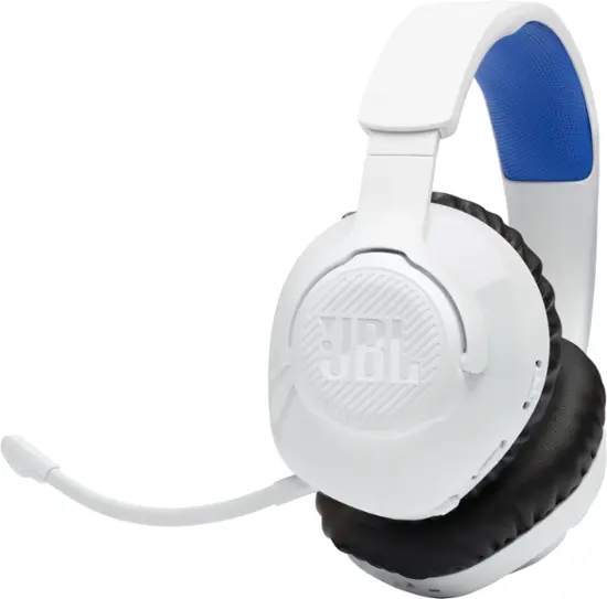 JBL - Quantum 360P Wireless Gaming Headset for PS5, PS4, PC, and Switch - White