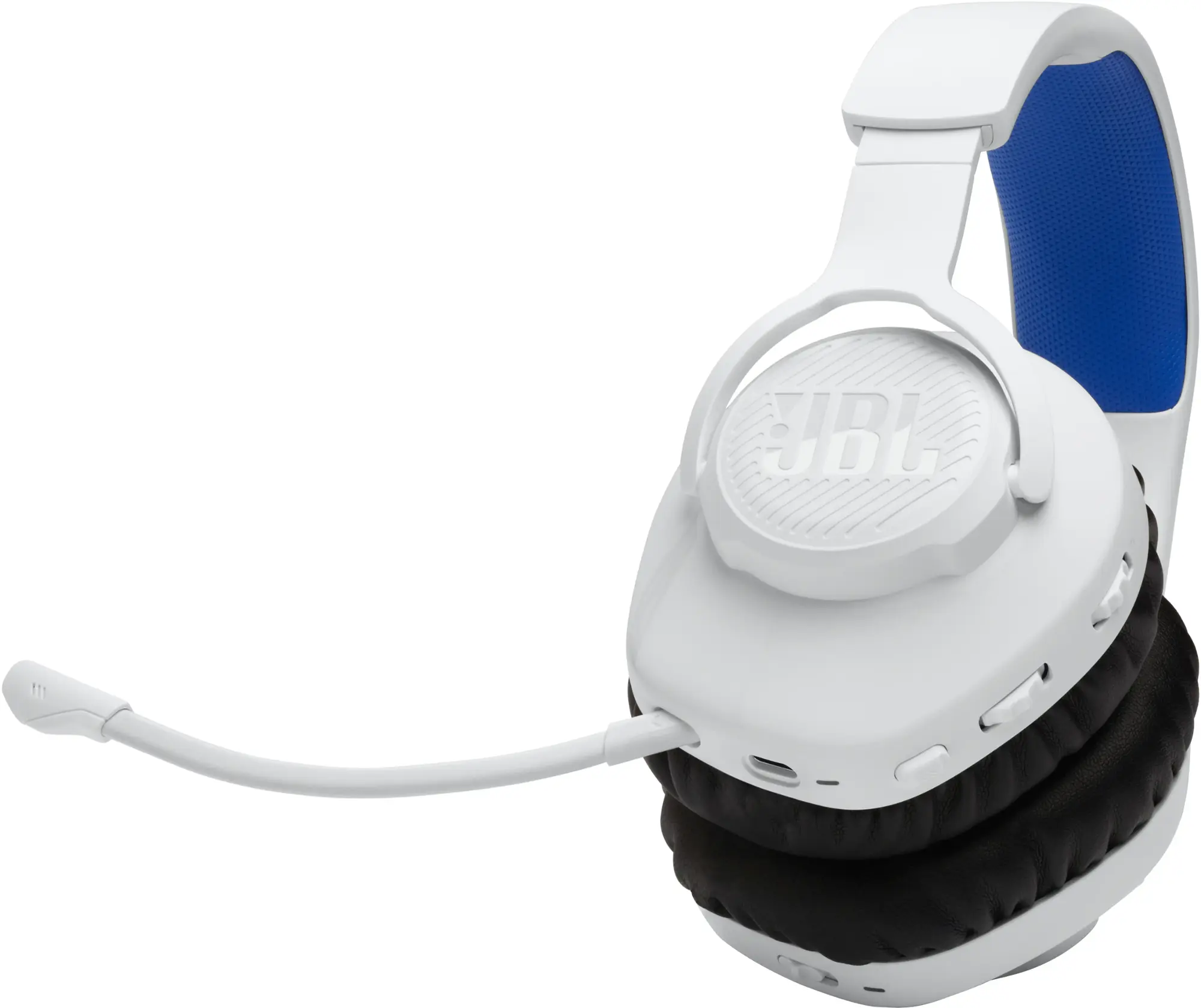 JBL - Quantum 360P Wireless Gaming Headset for PS5, PS4, PC, and Switch - White