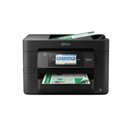 Epson - WorkForce Pro WF-4820 Wireless All-in-One Printer - Black-Black