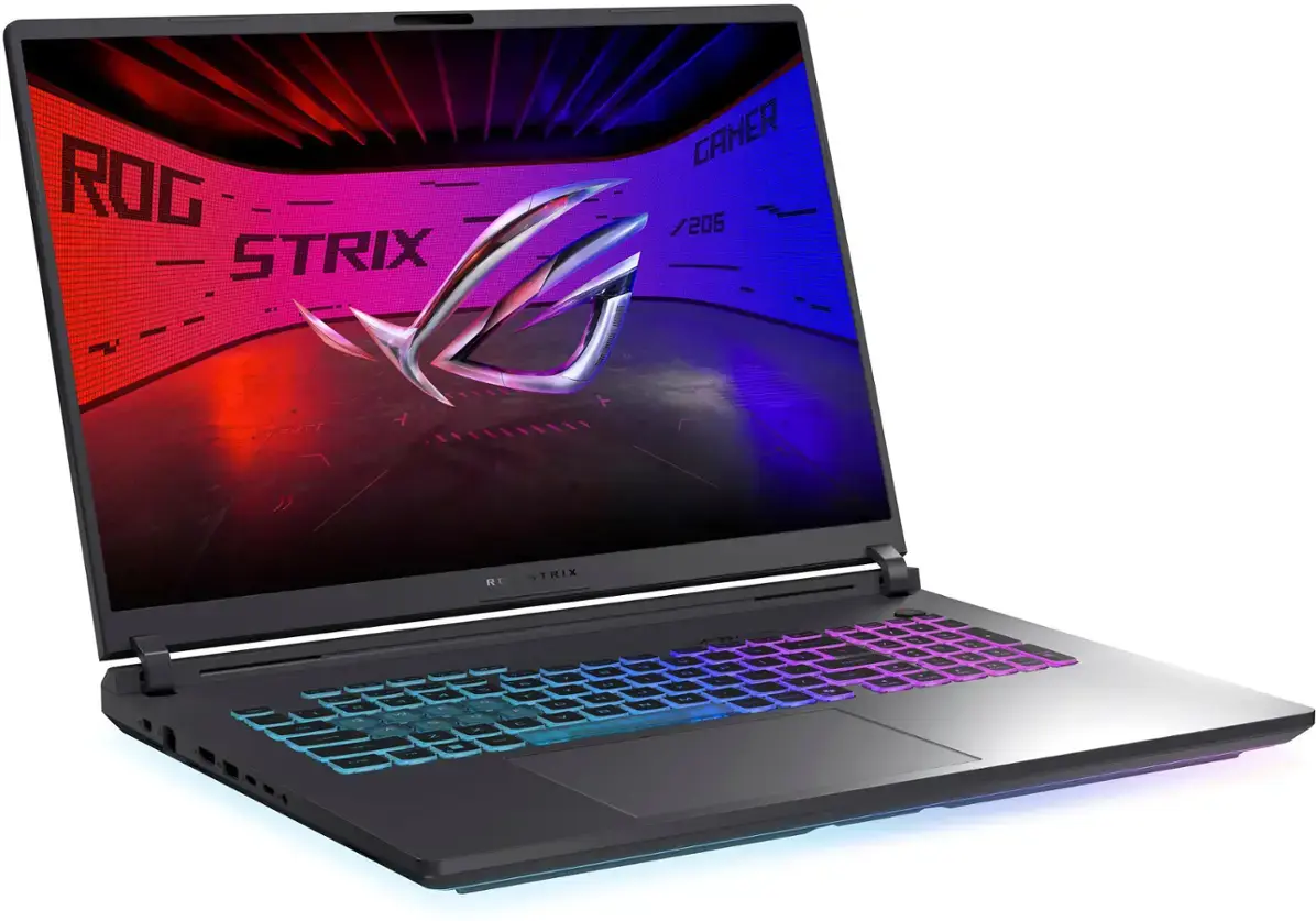 ASUS - ROG Strix G18 18" 2.5K 240Hz Gaming Laptop - Intel Core Ultra 9 HX - 32GB RAM - NVIDIA GeForce RTX 5080 - 2TB SSD - Eclipse Gray