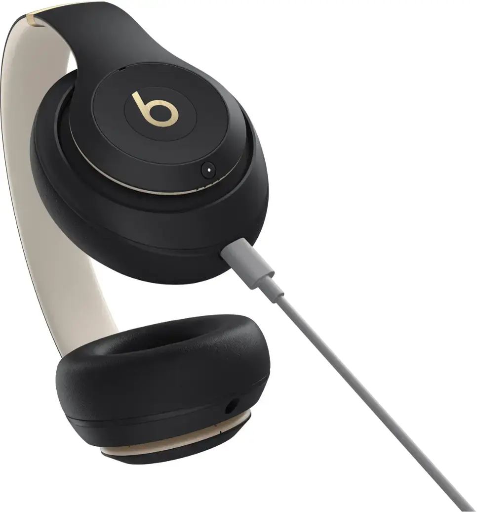 Beats Studio Pro - Wireless Noise Cancelling Over-the-Ear Headphones - Black & Gold