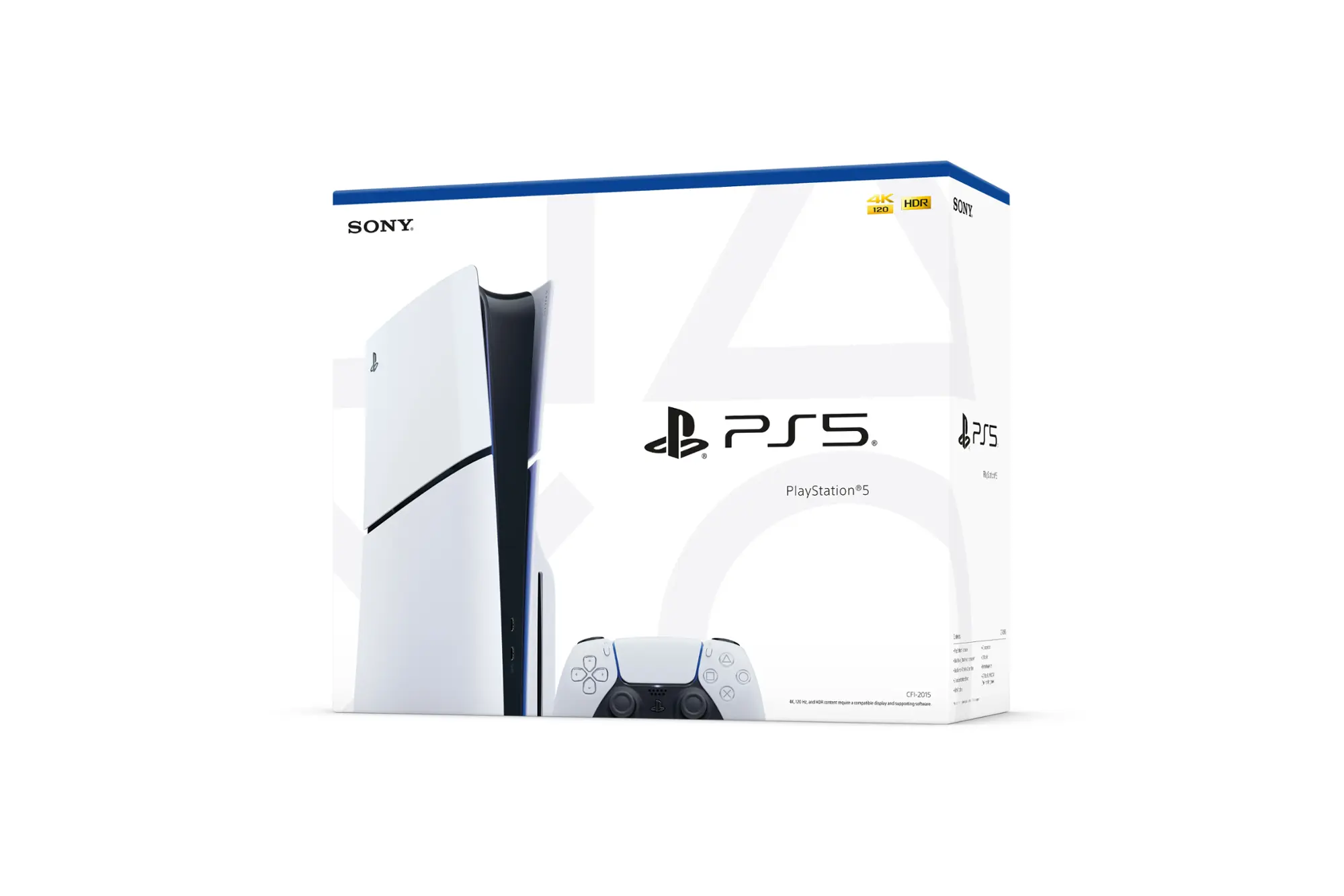 Sony - PlayStation 5 Slim Console - White-White