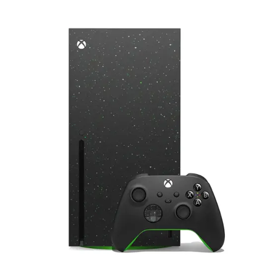 Microsoft - Xbox Series X 2TB Console - Galaxy Black Special Edition-Black